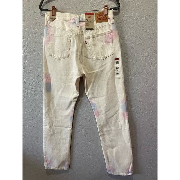 Levi's 501 Original High Rise Straight Leg Jeans Size 29x30 NWT - Picture 6 of 9